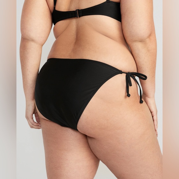 Low-Rise String Bikini Bottoms Sz 2X & 3X - Picture 4 of 7